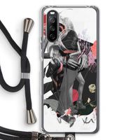 Dissimulation du réel: Sony Sony Xperia 10 III Transparant Hoesje met koord