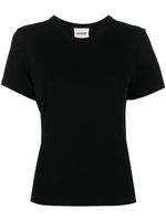 KHAITE t-shirt The Emmylou - Noir KHAITE t-shirt The Emmylou - Noir