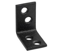 Waelbers Stoelhoek 30mm zwart TXT p/4 st KVP - 20 Stuk(s) - 2148KVP.24