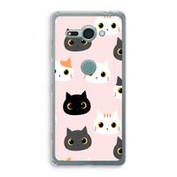 Katten: Sony Xperia XZ2 Compact Transparant Hoesje