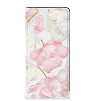 Samsung Galaxy A25 Smart Cover Lovely Flowers - thumbnail