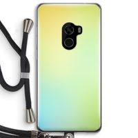 Minty mist pastel: Xiaomi Mi Mix 2 Transparant Hoesje met koord