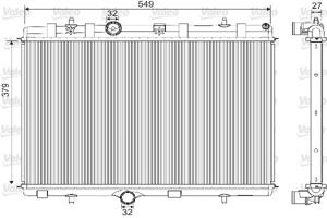 Valeo Radiateur 733101