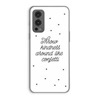 Confetti: OnePlus Nord 2 5G Transparant Hoesje