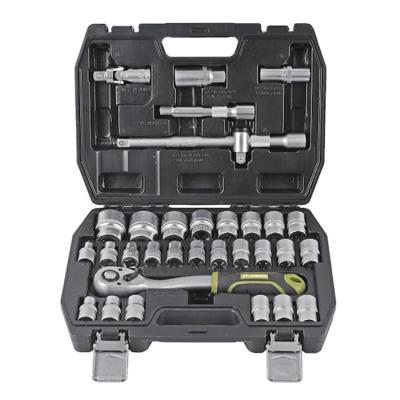 XHANDER 1/2" dopsleutelset met ratel 32-delig