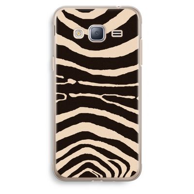 Arizona Zebra: Samsung Galaxy J3 (2016) Transparant Hoesje