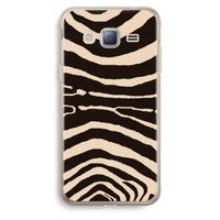 Arizona Zebra: Samsung Galaxy J3 (2016) Transparant Hoesje
