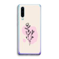 Roses are red: Huawei P30 Transparant Hoesje