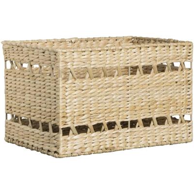 Leen Bakker - Mand Saar M - Naturel - 19x30x21 Cm - Natuurlijk Materiaal - Beige