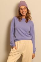 People's Republic of Cashmere People's Republic of Cashmere - Trui - Womens Roundneck Le Lac - Paars - thumbnail