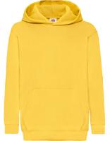 Fruit Of The Loom F421NK Kids´ Classic Hooded Sweat - Sunflower - 116