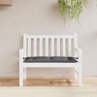 VidaXL Tuinbankkussen 110x50x7 cm oxford stof antracietkleurig
