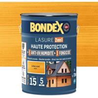2 in 1 Hoge beschermingsbeits - Satijngouden eik - BONDEX - 5 L
