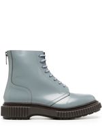 Adieu Paris x Undercover bottines en cuir Type 196 50mm - Bleu