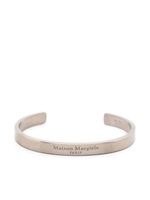 Maison Margiela bracelet troque à logo gravé - Argent