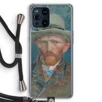 Van Gogh: Oppo Find X3 Transparant Hoesje met koord