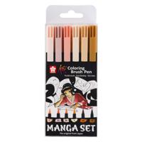 Sakura unieke manga-coll. van 6 koi colouring penseel pens Sakura unieke manga-coll. van 6 koi colouring penseel pens