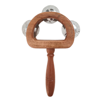 Papoose Toys Papoose Toys Tambourine-3/3 pieces - thumbnail