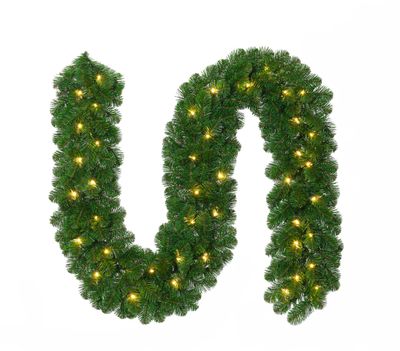 Kerstslinger Colorado Garland 270 x 30 met Led verlichting kerstboom - Holiday tree