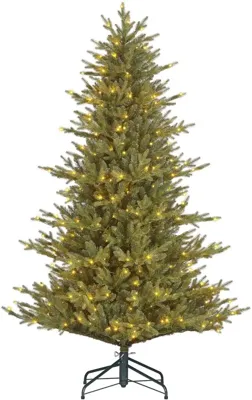 Black Box Trees Meran verlichte kunstkerstboom groen 185cm - 264 lampjes