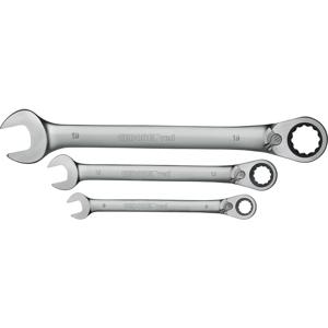 Gedore RED 3300872 R07205005 Steek-ringratelsleutelset 5-delig Sleutelbreedte (metrisch) 07 - 19 mm