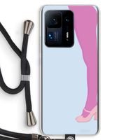 Pink panty: Xiaomi Mi Mix 4 Transparant Hoesje met koord