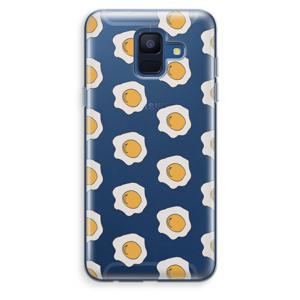 Bacon to my eggs #1: Samsung Galaxy A6 (2018) Transparant Hoesje