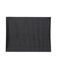 HEMA Placemats - 32 X 42 - Kunststof - Zwart - 2 Stuks (zwart)