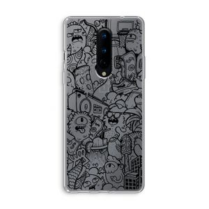Vexx Black City : OnePlus 8 Transparant Hoesje