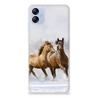 Samsung Galaxy A04e TPU Hoesje Paarden