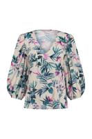 Studio Anneloes Female Shirts En Tops Nieve Floral Top 11091 - thumbnail