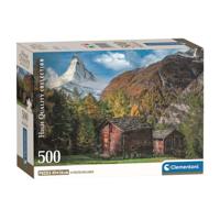 Clementoni legpuzzel charming matterhorn, 500st.
