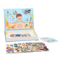 Magnetisch Boek - Outfits Jongen, 59dlg.