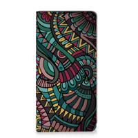 Samsung Galaxy S24 | Hoesje met Magneet | Aztec