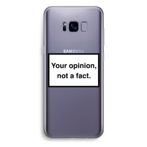 Your opinion: Samsung Galaxy S8 Plus Transparant Hoesje