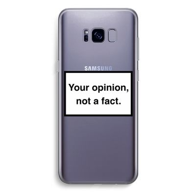 Your opinion: Samsung Galaxy S8 Plus Transparant Hoesje