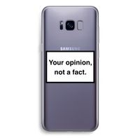 Your opinion: Samsung Galaxy S8 Plus Transparant Hoesje