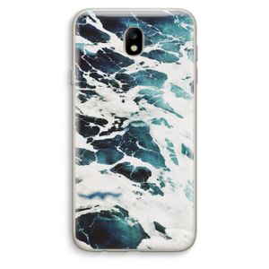 Golven: Samsung Galaxy J7 (2017) Transparant Hoesje
