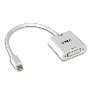 LINDY Monitor Adapter [1x Mini-DisplayPort stekker - 1x DVI] 38318 0.18 m