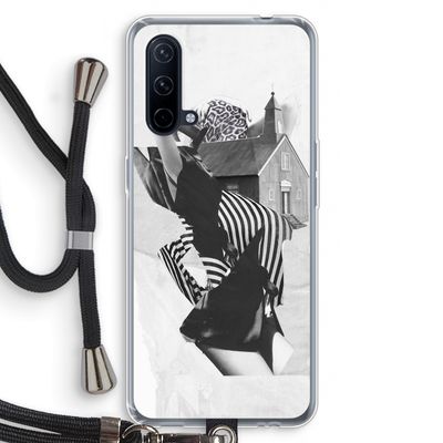 House: OnePlus Nord CE 5G Transparant Hoesje met koord