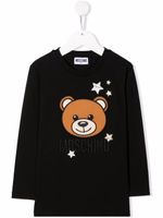 Moschino Kids t-shirt à motif Teddy Bear - Noir - thumbnail