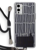 Moroccan stripes: OnePlus 9 Transparant Hoesje met koord