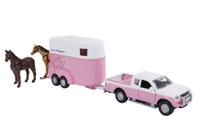 Mitsubishi met paardentrailer - Van manen