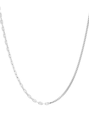 Tom Wood collier en double chaînes - Argent