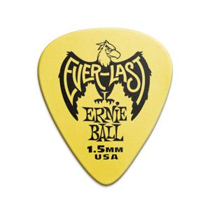 Ernie Ball 9195 Yellow Everlast 1.5 mm plectrumset (12 stuks)