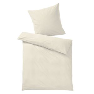 Katoen-linnen beddengoed-collectie, parelmoer 40 x 80 cm Katoen-linnen beddengoed-collectie, parelmoer 40 x 80 cm