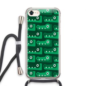 Crocs: iPhone 7 Transparant Hoesje met koord