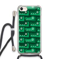 Crocs: iPhone 7 Transparant Hoesje met koord