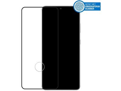 Mobilize Mobilize Edge-To-Edge Glass Screen Protector Samsung Galaxy S21 Ultra 5G Black Edge Glue