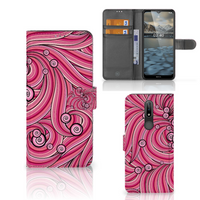 Nokia 2.4 Hoesje Swirl Pink - thumbnail